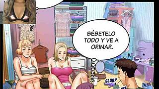 My aunt's erotic chapter in anime hentai