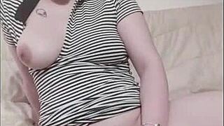 Luna and Furiousmud enjoy wild amateur teen fun.