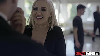 wow, this beautiful petite 18+ teen avi love turned submissive for a dominant stranger