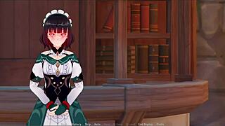 kleeprankadventure part 6 with outdoor bondage and lesbian game action  