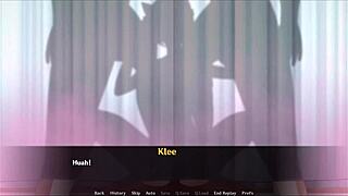 kleeprankadventure part 6 with outdoor bondage and lesbian game action  