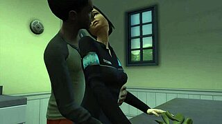 Hey, wanna watch this Android get pounded hard with anal machine action in wild 3D game scenes?