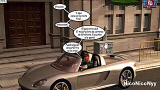 La madrastra le montaba los cachos a su papa y el la descubrio y tuvo que montar su enorme polla