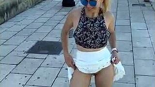 I had a naughty outdoor adventure in Spain day 4.