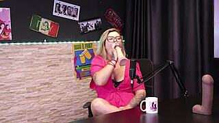 Her Talent: Oral Sex. She Demonstrates Her Blowjob - Vanessa Cerejinha Red Sheer