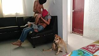 Stepsister In Mask Milks Me – Can You Handle This Tease?