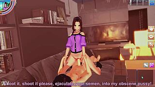 Cute Alyssa Armada says, 'Watch me ride hard and get a huge creampie.'