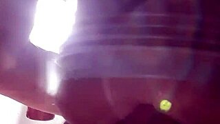 Intense Pleasure Cumming While Fucking Flashlight Toy