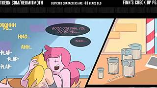 i watch princess bubblegum fuck fin in science experiment with big cocks.