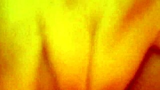 Horny Slut Masturbates and Cums Hard