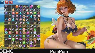 in this fantasy anime hentai game, the story revolves around pumpum adventures