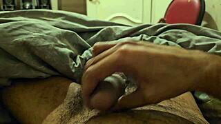 hey sexy ladies, watch me play with my cock late at night, it's interracial and homemade