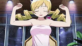 night with mami in hentai style