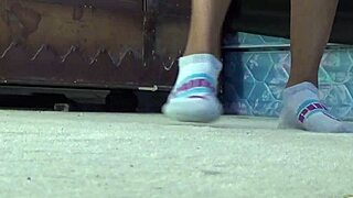 Want to see Puma socks fetish?