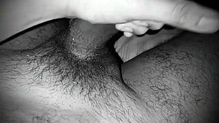 First Time Masturbating with Lubricant