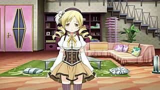 night with mami in hentai style