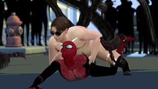 Spider-Man Battling Dr. Octopus In An Emotional Villain Showdown