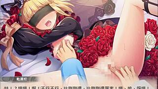 anime girl fingers to orgasm suggestively