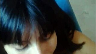 I took her to the rooftop to suck and gave her a russian