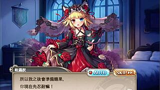 anime girl fingers to orgasm suggestively