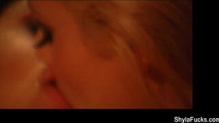 i'm shyla stylez, sophie dee, and sienna west in this threesome, fucking and licking big tits