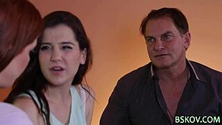 this milf pornstar is licking balls and sucking big cock 😍