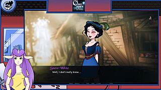 Blonde Princess Snow White Big Tits In Anime Game