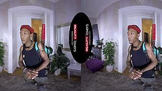 realitylovers - black stud on blonde babe in vr