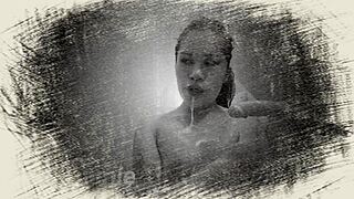 i watched this asian slut do sloppy deepthroat with saliva and gagging in pov, it was so choking fetish