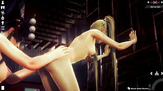 Marie Rose and Nyotengu Lick Each Other's Asses