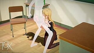 Anime Hentai Gaming Marin Fucks Positions Blowjob