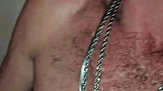 Firefighters' Secret Bareback Fun in Lodging with Sheer View