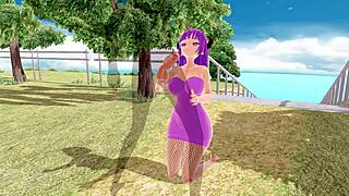 Wanna watch 3D hentai with big ass and tits in fishnet?