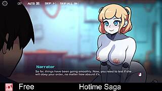 Hotime saga unfolds in an erotic dating game adventure