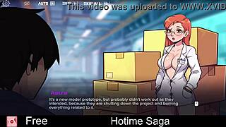 Hotime saga unfolds in an erotic dating game adventure