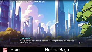 Hotime saga unfolds in an erotic dating game adventure