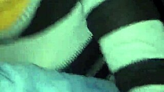 Watch this crazy homegirl swallow cock with her mad skills in intense blowjob action?