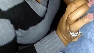 Watch this crazy homegirl swallow cock with her mad skills in intense blowjob action?