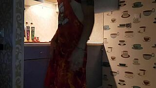 while cooking in the kitchen, jasper experiences intense anal sex and assfucking with a partner