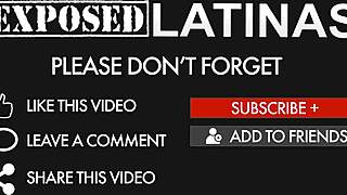 Latina sitter caught masturbating and pounded hard by gringo!