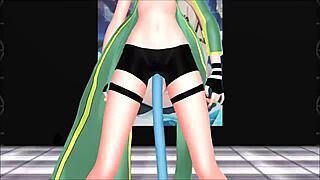 Sinon From Sword Art Online Shows Her Big Tits!