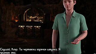 In Treasure of Nadia, this babe lets you feel her soft boobs in anime hentai style