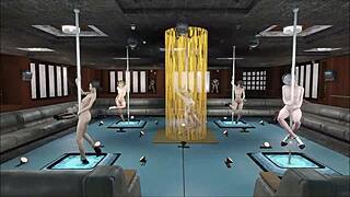 fallout 4 pole dance animation is pure sexy chaos