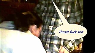 Amateur Teen's Mouth Fucked Roughly in Face Fucking!