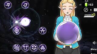 Zelda in Spirit Orbs: Hot Hentai Game Action Part 1