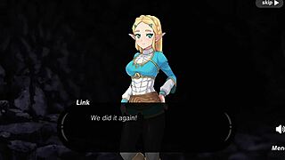 Zelda in Spirit Orbs: Hot Hentai Game Action Part 1