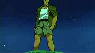 Mahoko loses her virginity in hentai.