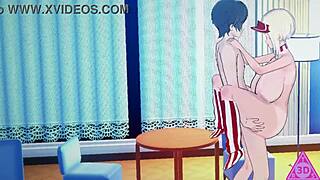 Huge tits thereal3dstories get japanese blowjob and cumshot 😍