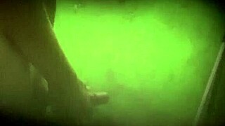 Jerking off in the home bathroom