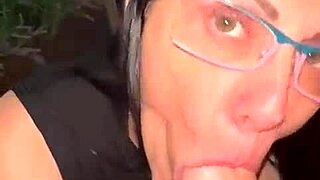 Deusa sucks hard cock and enjoys balls